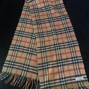 *BURBERRY CASHMERE SCARF IPC *